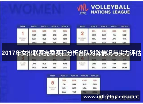 2017年女排联赛完整赛程分析各队对阵情况与实力评估