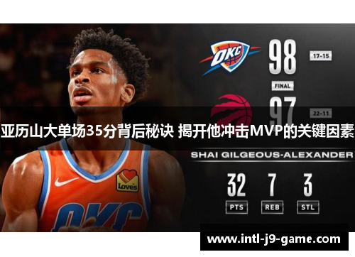 亚历山大单场35分背后秘诀 揭开他冲击MVP的关键因素